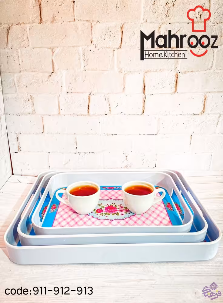 سینی مهروز مستطیل 910