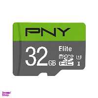 کارت حافظه microSDXC پی ان وای (PNY) کلاس 10 استاندارد UHS-I U1 سرعت 100MBps ظرفیت 32 گیگابایت بسته 10 عددی
