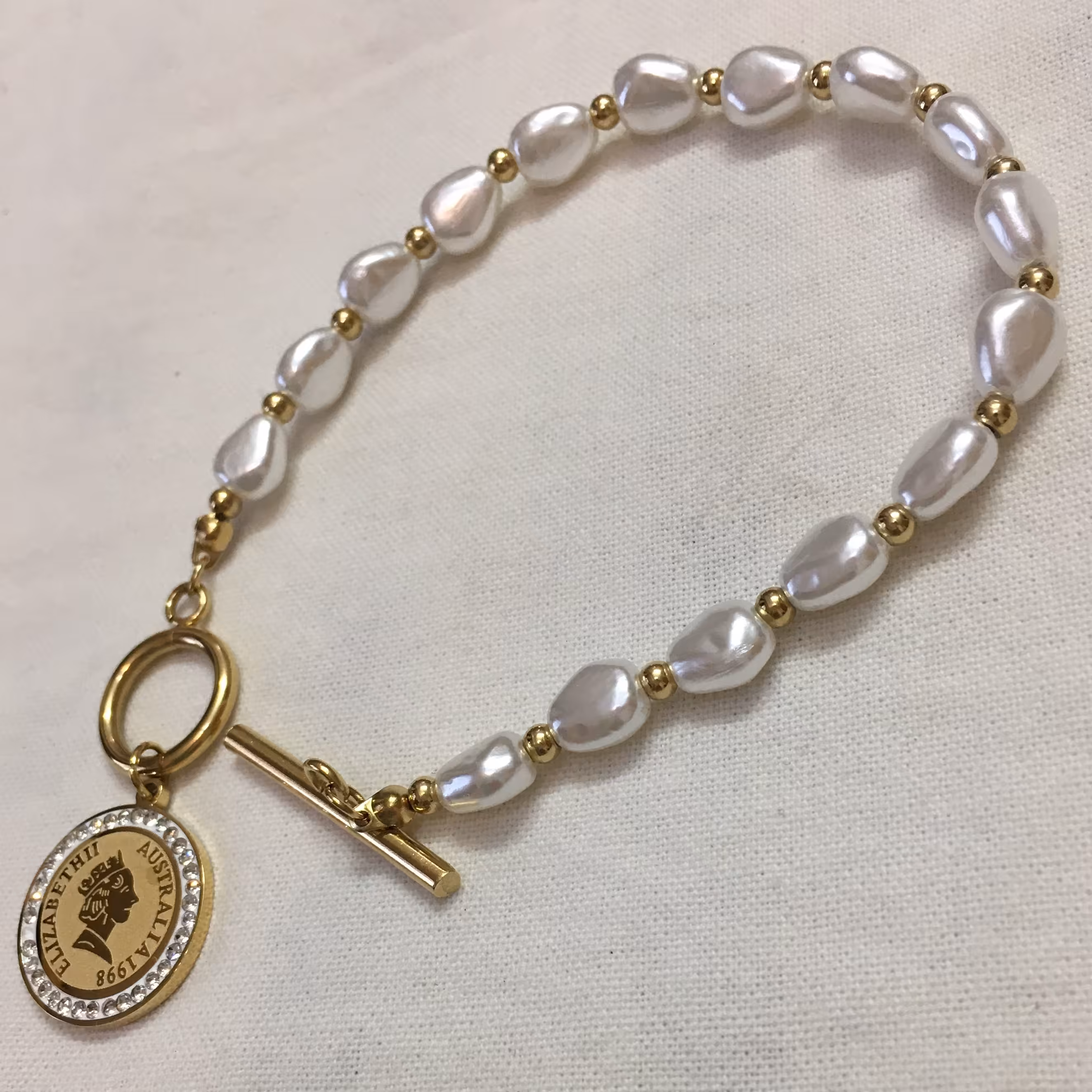 دستبند مرواریدی