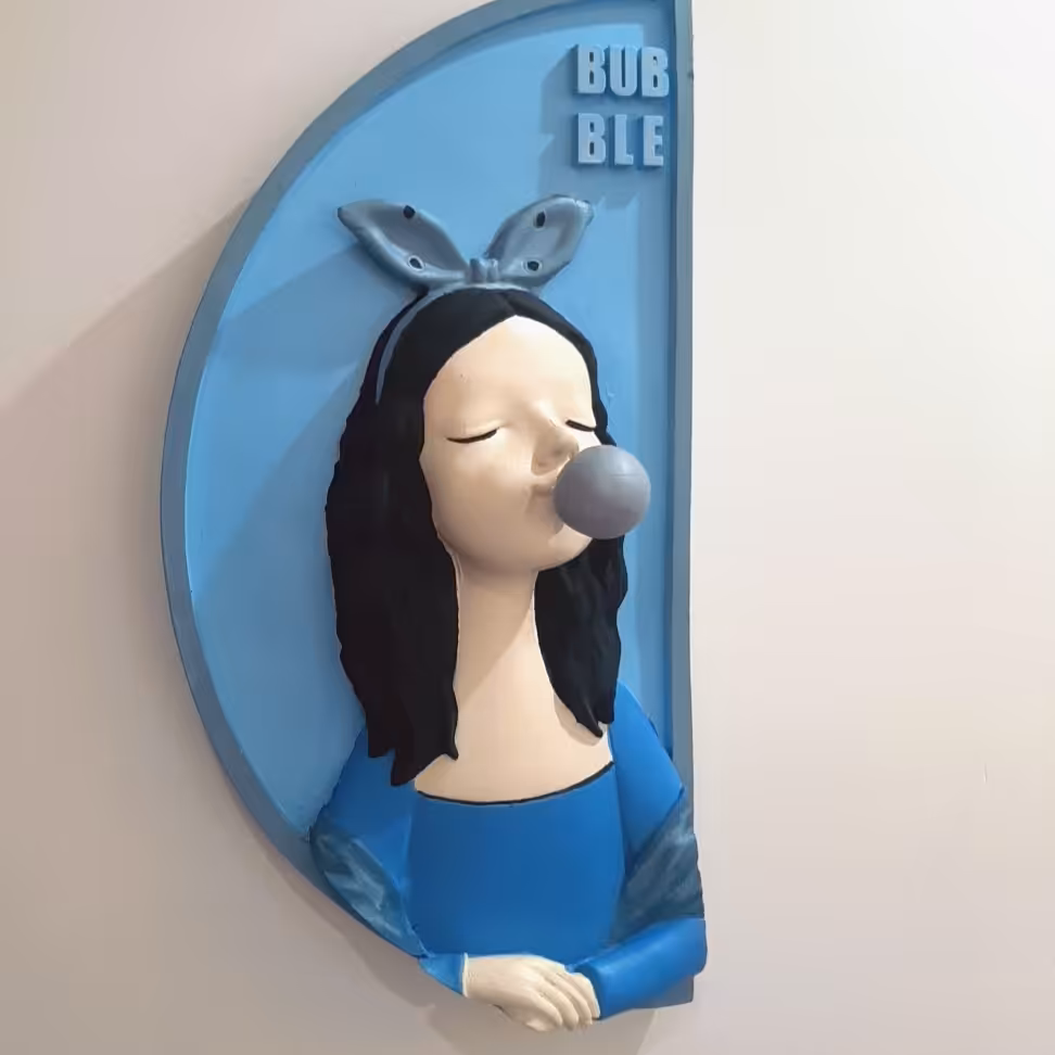 تابلو نیم دایره  آدامسی