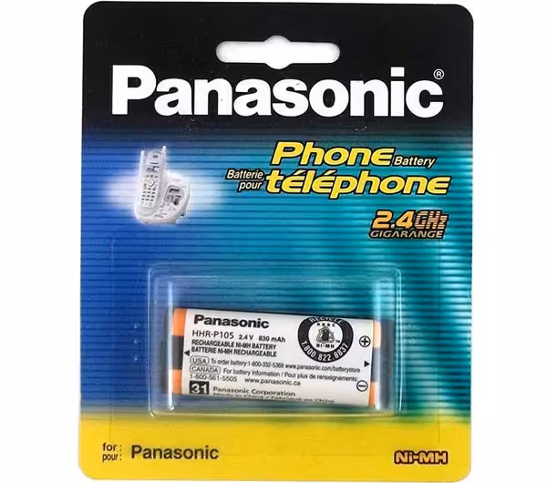 باتری تلفن بی سیم پاناسونیک مدل HHR-P105