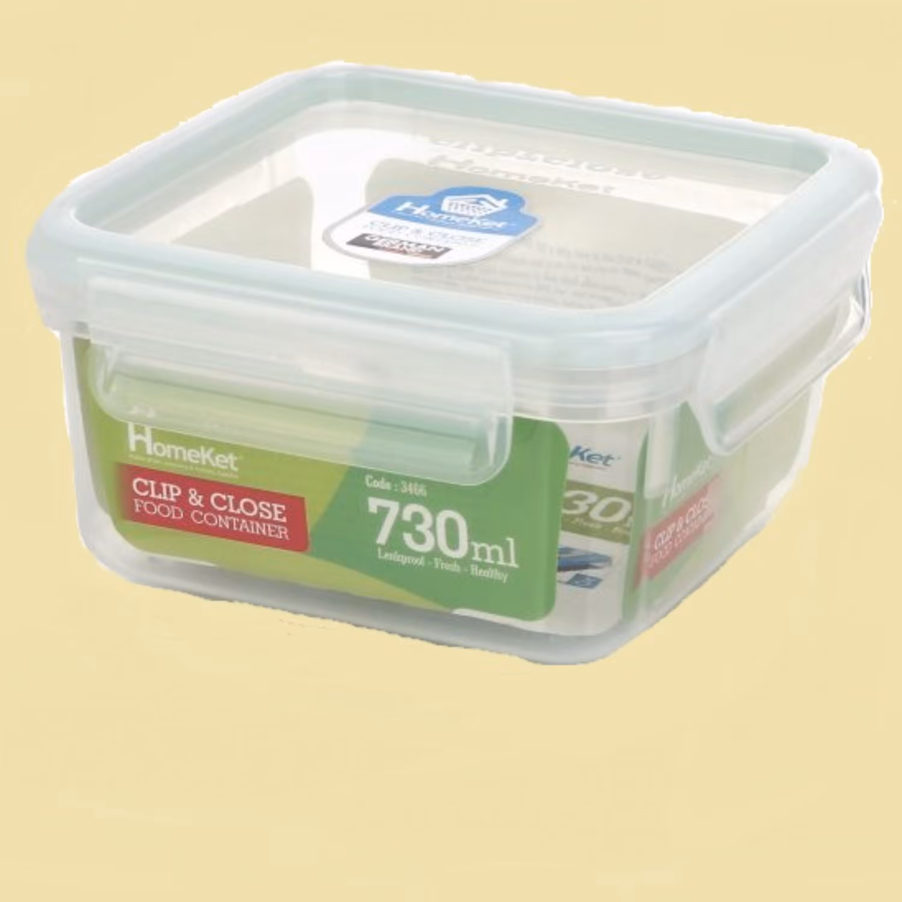 ظرف درب دار فریزری 730 میلی لیتری برند معتبر هوم کت کیفیت عالی جنس