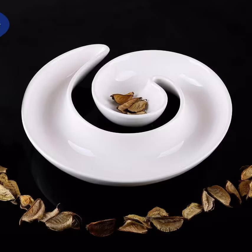 اردوخوری سرامیک مدل حلزون