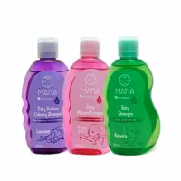 شامپو کودک مانا مدل ویتامینه و عصاره اسطوخودوس و عصاره آلوئه ورا حجم 200