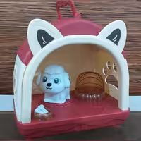 سگ سنسور دار موزیکال چراغدار متحرک هاپو  جعبه ای