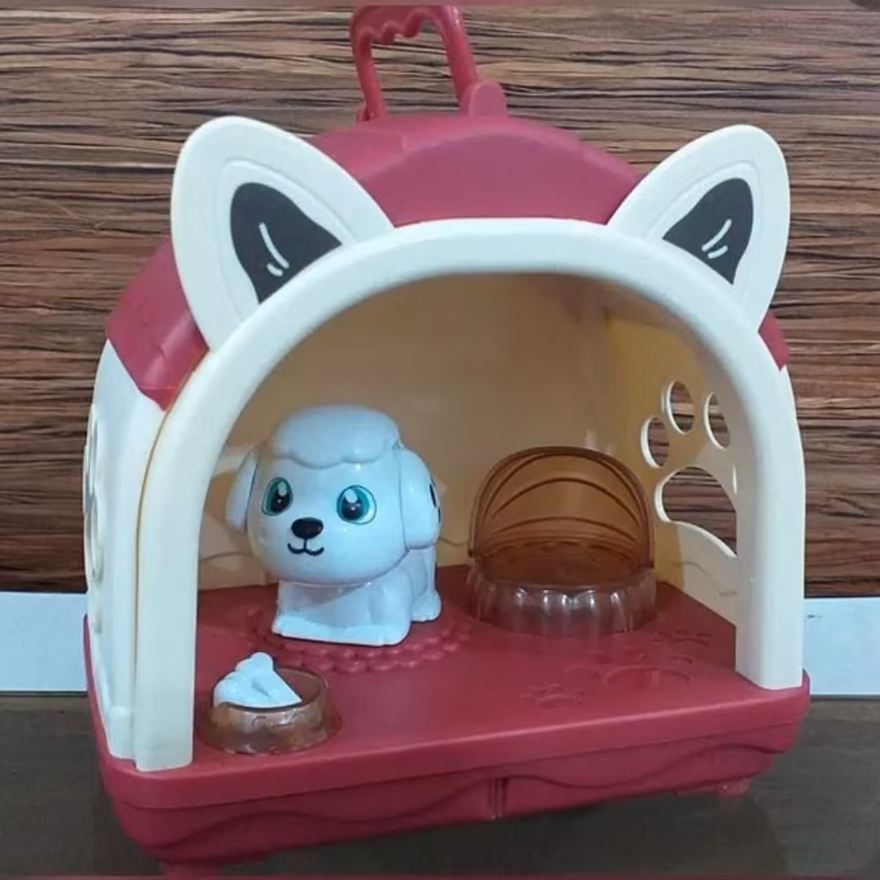 سگ سنسور دار موزیکال چراغدار متحرک هاپو  جعبه ای