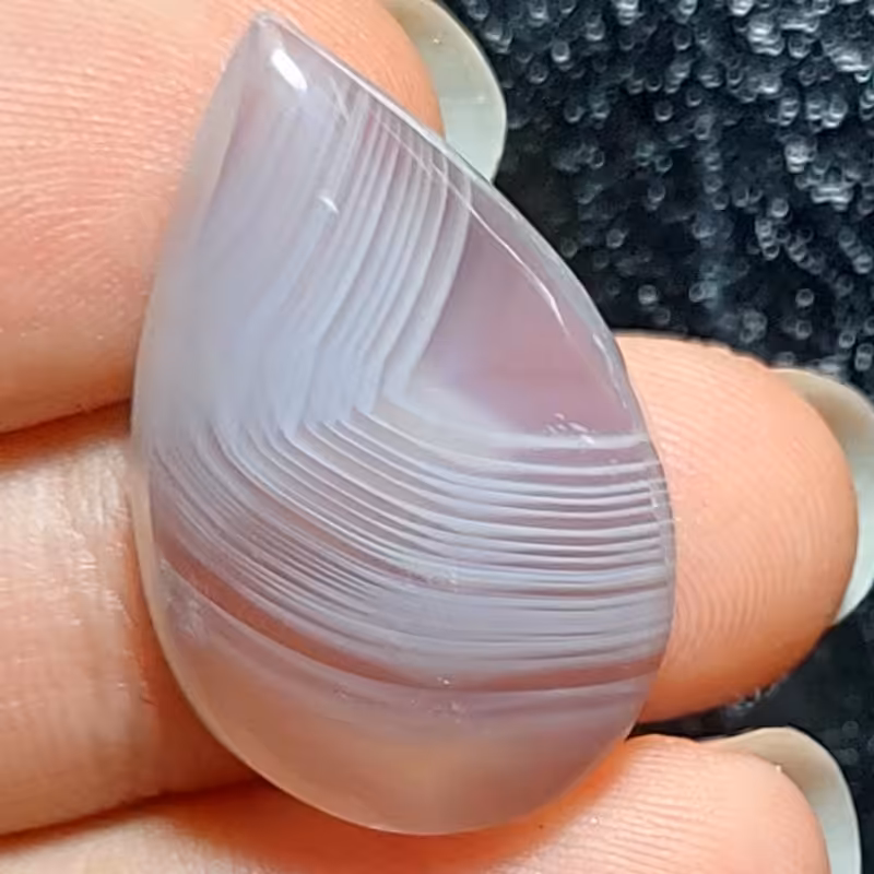 نگین عقیق سلیمانی سه بعدی بسیار زیبا کدM174