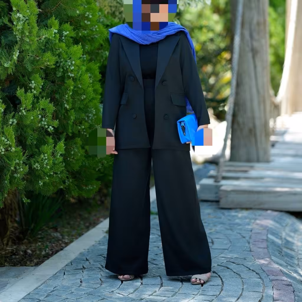 کت و شلوار ابریشم 