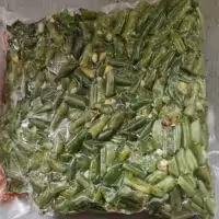 لوبیاسبز یکدست خوردشده