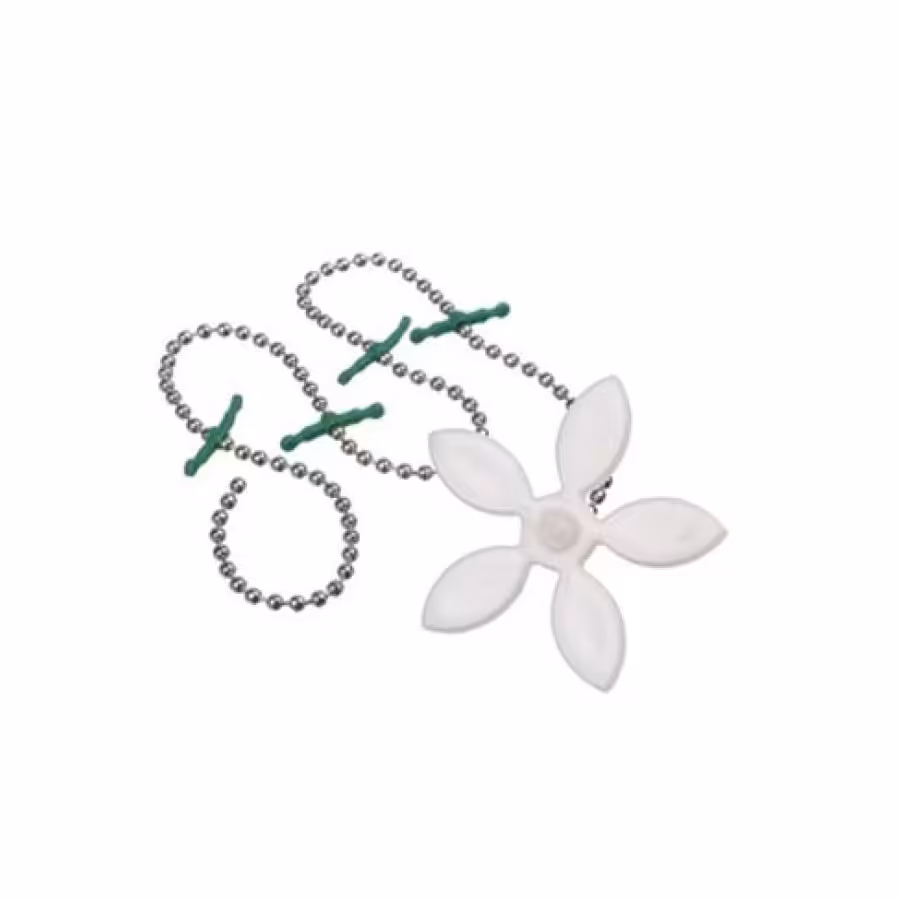 زنجیر لوله بازکن طرح گل - در غرفه مامان گلی