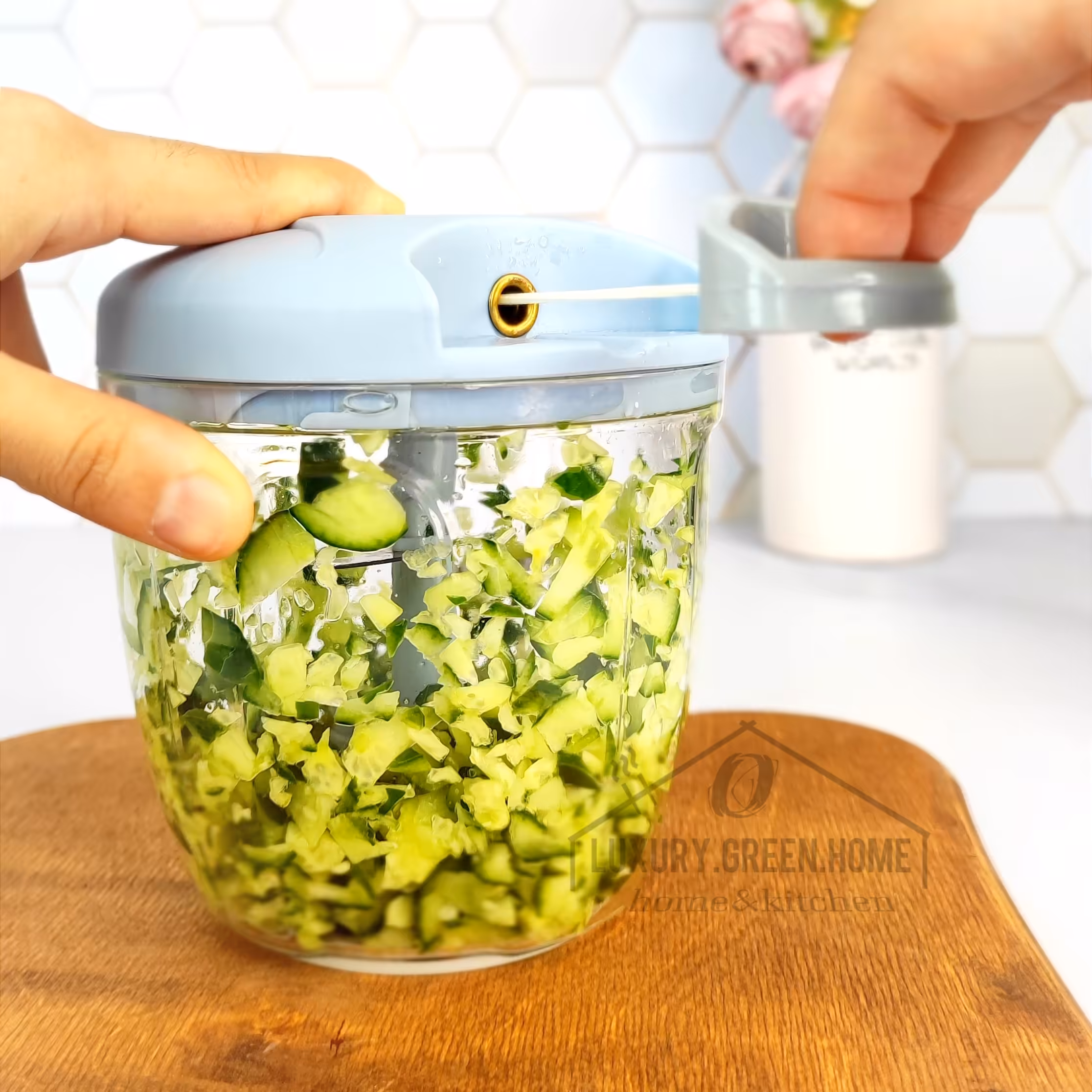 خردکن نخی سالاد ساز دستی