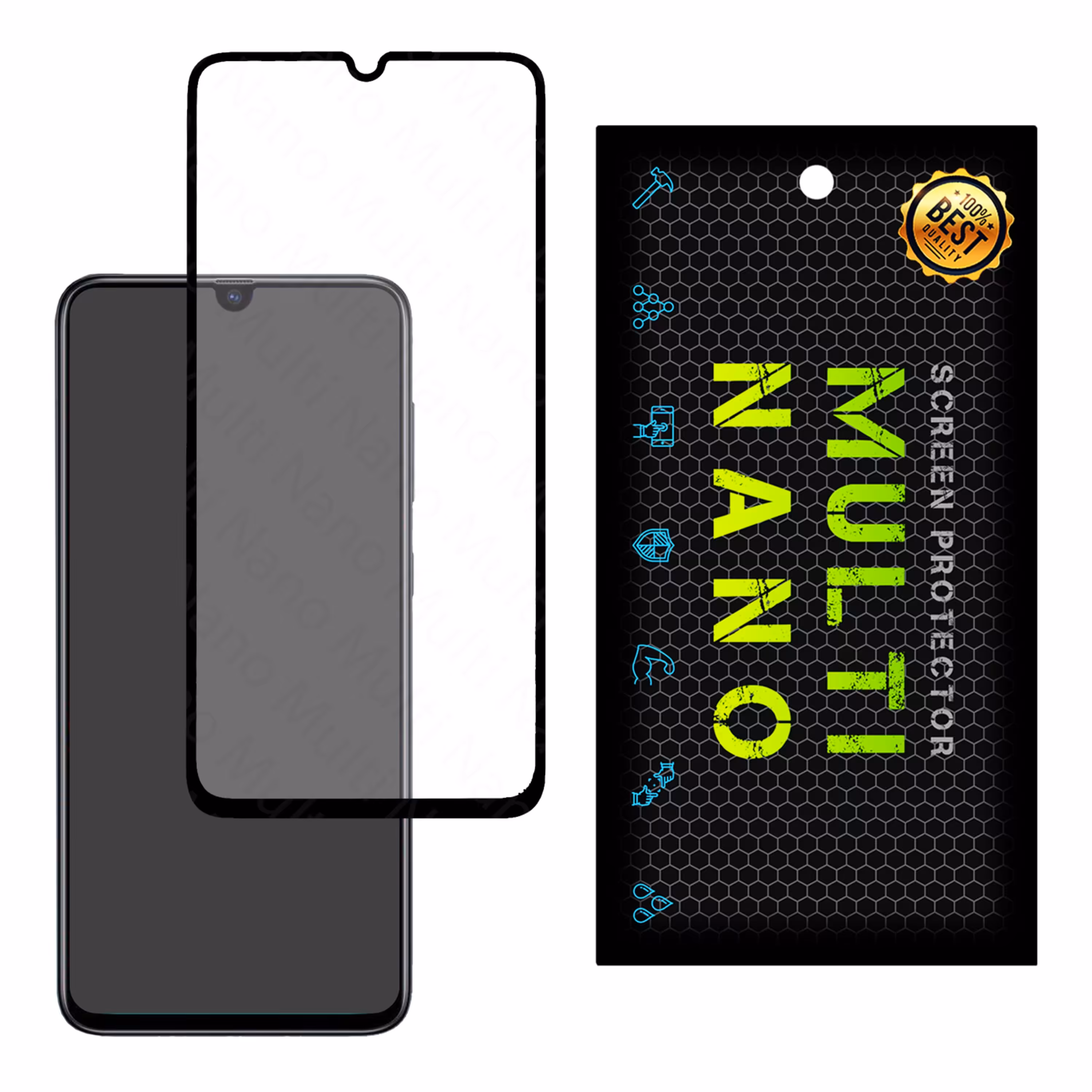 محافظ صفحه نمایش سرامیکی مولتی نانو مدل Pro مناسب برای گوشی موبایلسامسونگ  Galaxy A70S