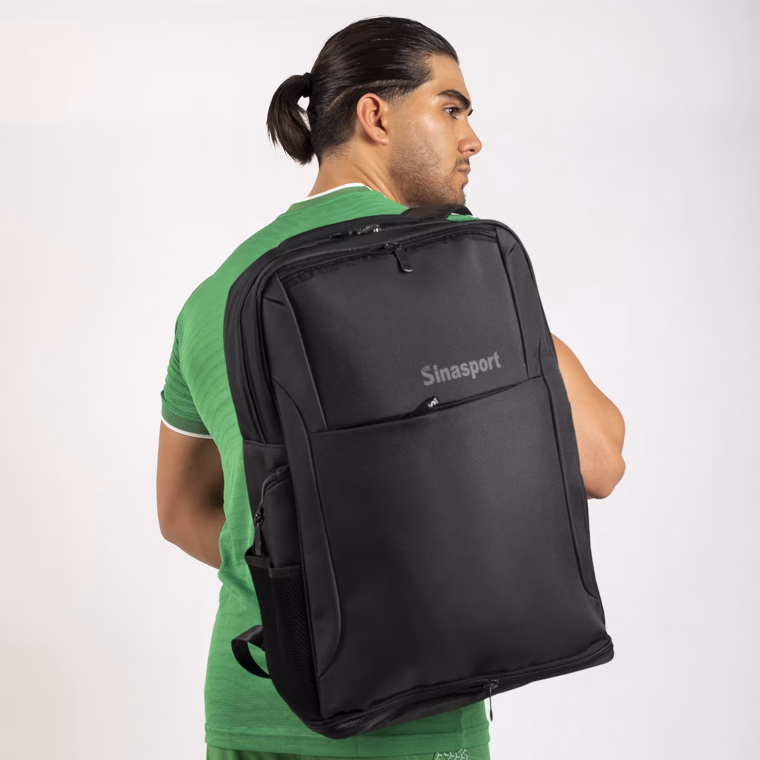 کوله پشتی مشکی کد 103 سینا اسپرت