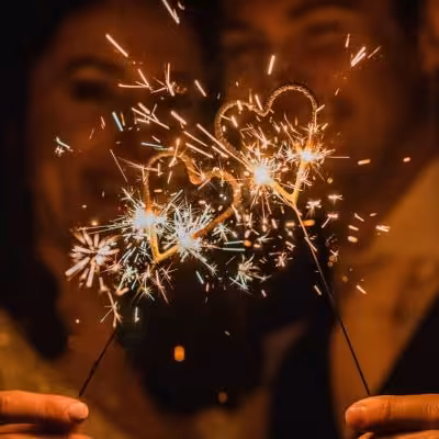 فشفشه قلبی نقره ای و طلایی مناسب جشن تولد و سالگردنامزدی و روز عشق