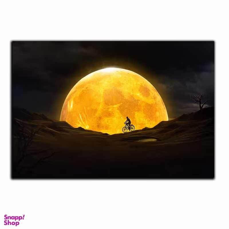 تابلو شاسی بکلیت طرح کره ماه و کوهستان مدل SH-S4969