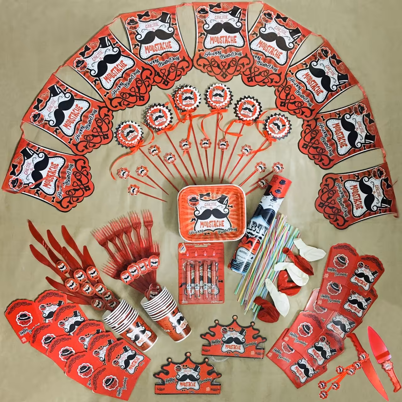 مجموعه 132 عددی تم تولد طرح سیبیل کد A11