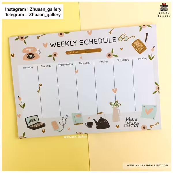 پلنر هفتگی Happy Room فانتزی