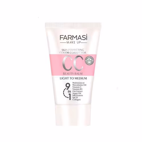 سی سی کرم 9 در 1 فارماسی شماره 02 بژ متوسط  حجم 50 میلی لیتر

