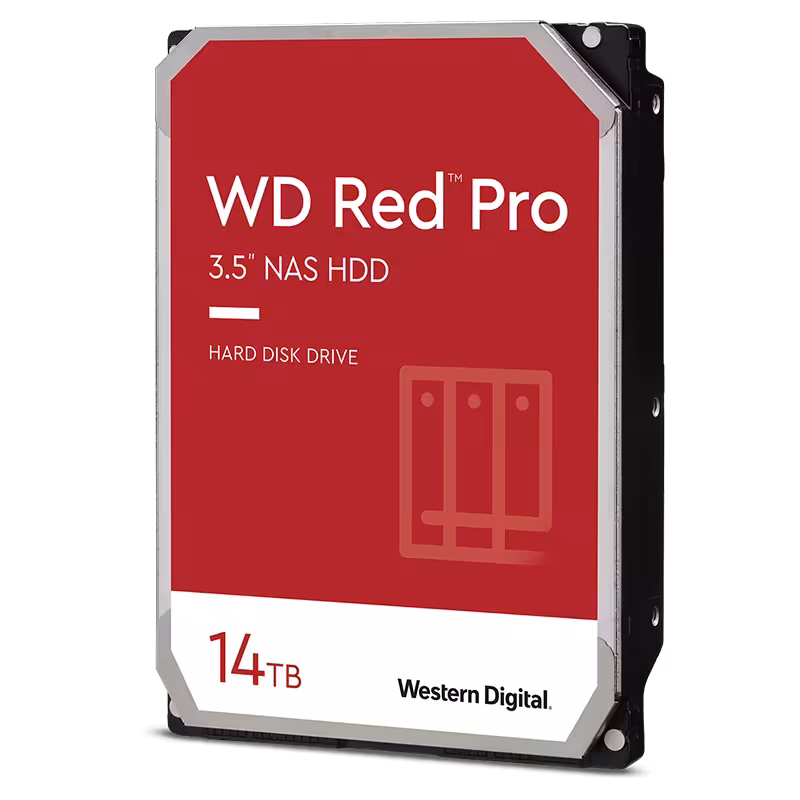 هارد اینترنال وسترن دیجیتال مدل Red Pro با ظرفیت 14 ترابایت | آی تی هوم