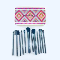 ست براش 12 تکه طرح سنتی قوطی فلزی مک
