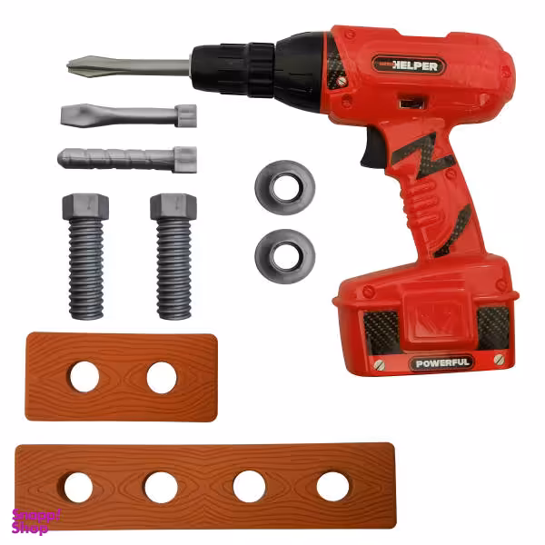 ست اسباب بازی ابزار مدل دریل کد 632010 مجموعه 10 عددی