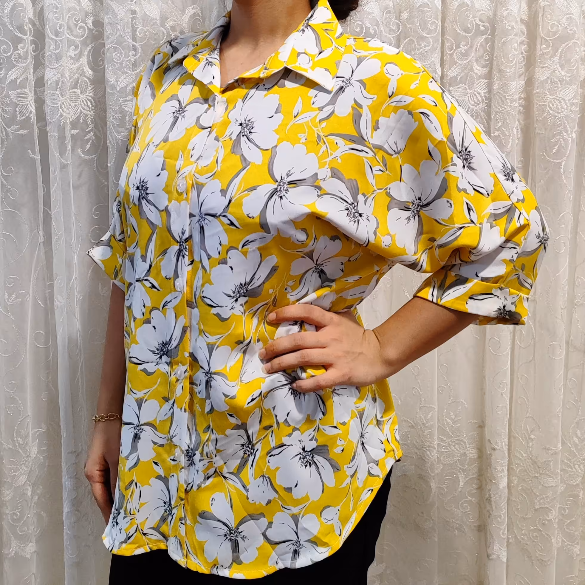 شومیز کرپ الیزه 