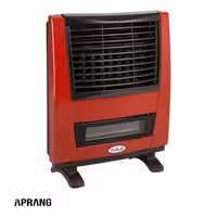 بخاری گازی هوشمند شعله آبی (دودکش دار) آبسال مدل 401 - مشکی