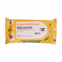 دستمال مرطوب کننده آرایش دورچشم بیول مدل CHAMOMILLA RECUTITA