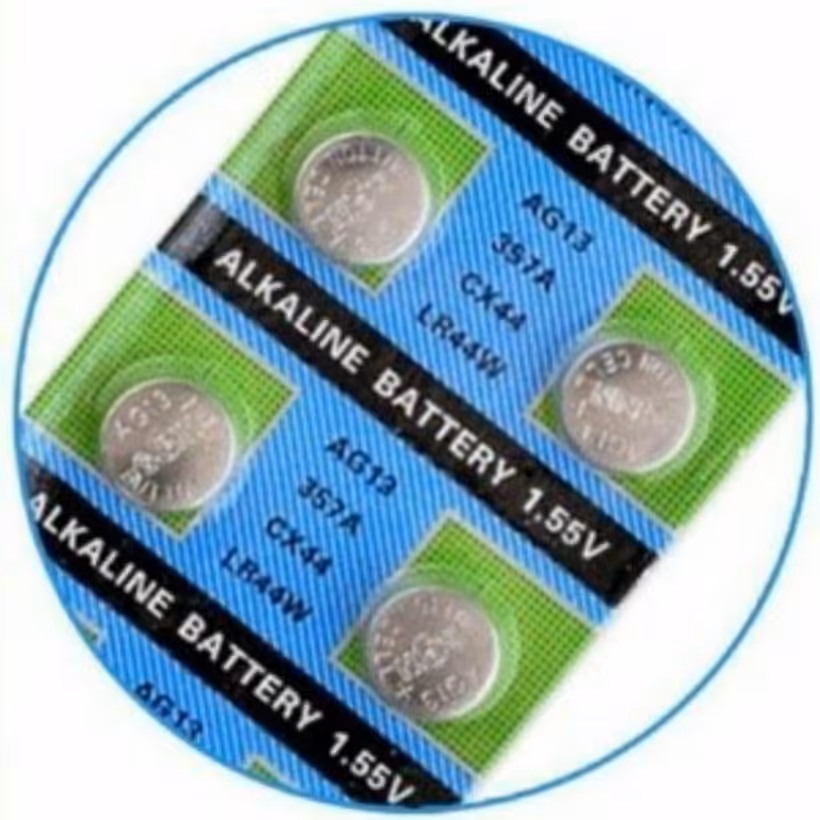 باتری سکه ایی مدل LR44  (1.55 V) مناسب ساعت و دستگاه سختی سنج