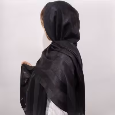 شال نخی اتوبانی شال خنک شال مشکی شال محرم شال دخترانه شال زنانه