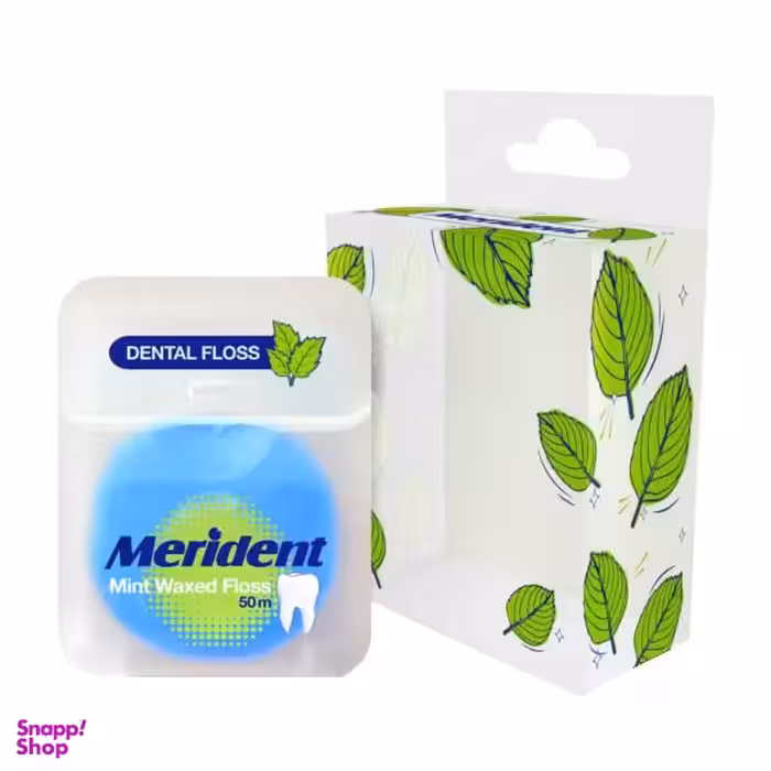 نخ دندان مریدنت (Merident) مدل Mint Waxed