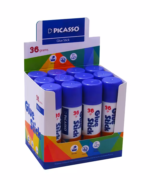 چسب ماتیکی پیکاسو 36 گرم (12عددی)
