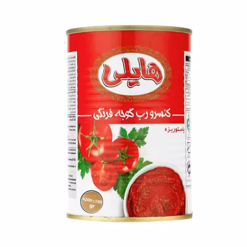 کنسرو رب گوجه فرنگی هایلی - 4200 گرم