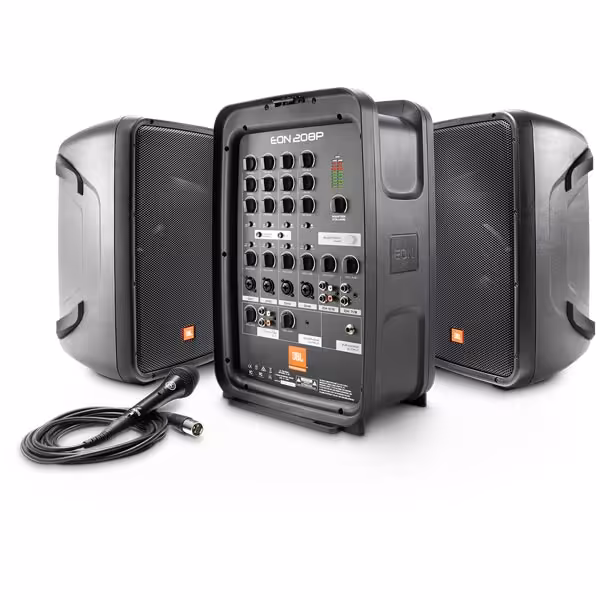 اسپیکر اکتیو جی بی ال مدل EON 208P به همراه Mixer