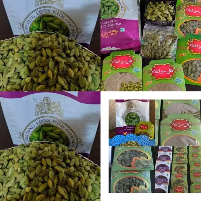 خلال بادام چهل اعلا و ریشه ی زعفران