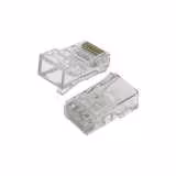 سوکت شبکه ای ام پی AMP CAT 6 (پکیج 100 تایی) | هدیش