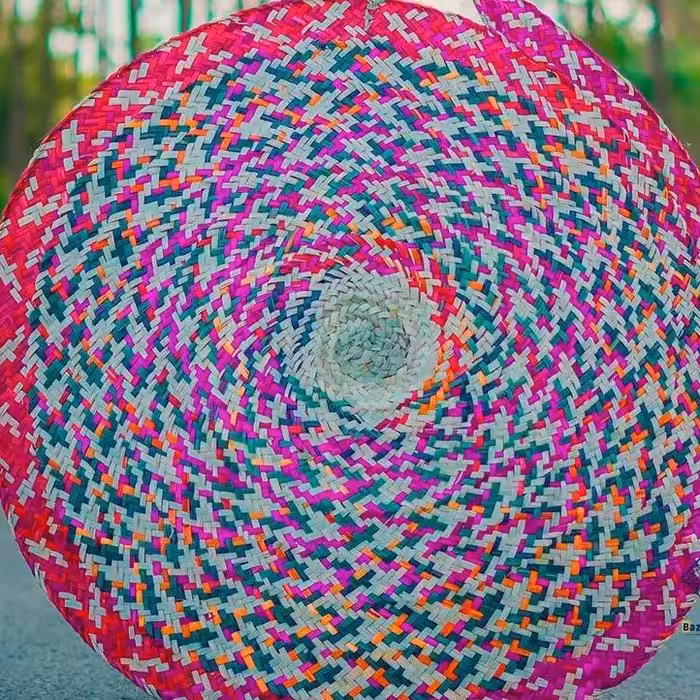 سفره حصیری پیچی2