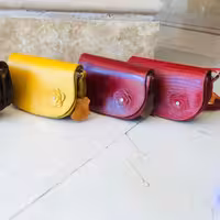 کیف دوشی دخترانه تمام چرم گاوی