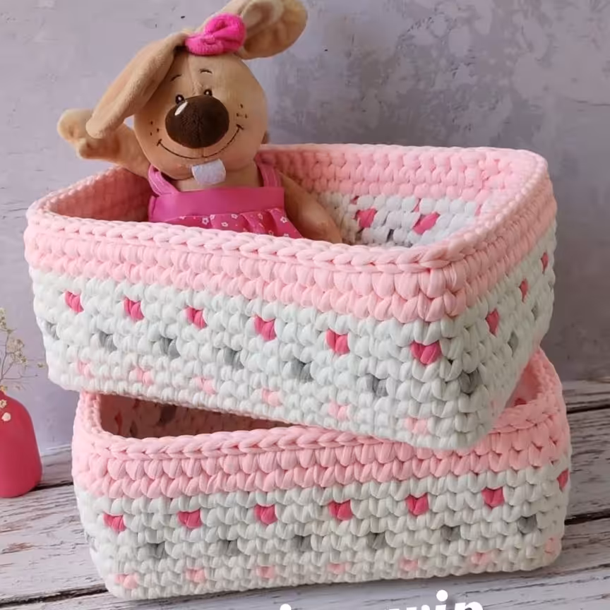 سبد نظم دهنده وسایل اتاق کودک و جهیزیه