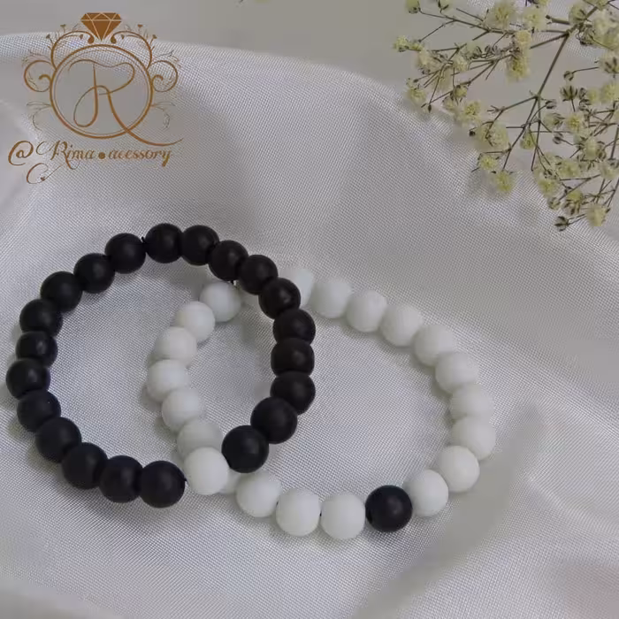 ست دستبند زوج شیک و زیبا و بسیار با کیفیت 