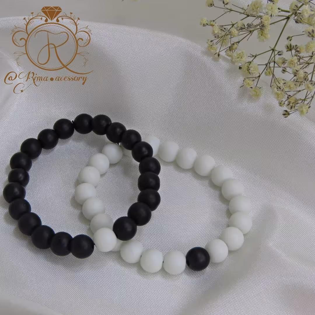 ست دستبند زوج شیک و زیبا و بسیار با کیفیت 