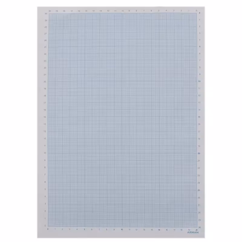 کاغذ میلیمتری سایز A4 بسته 100 برگی