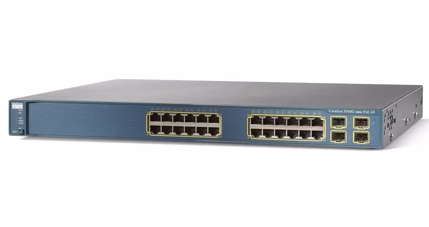 سوئیچ 24 پورت سیسکو مدل WS-C3560G-24PS-S