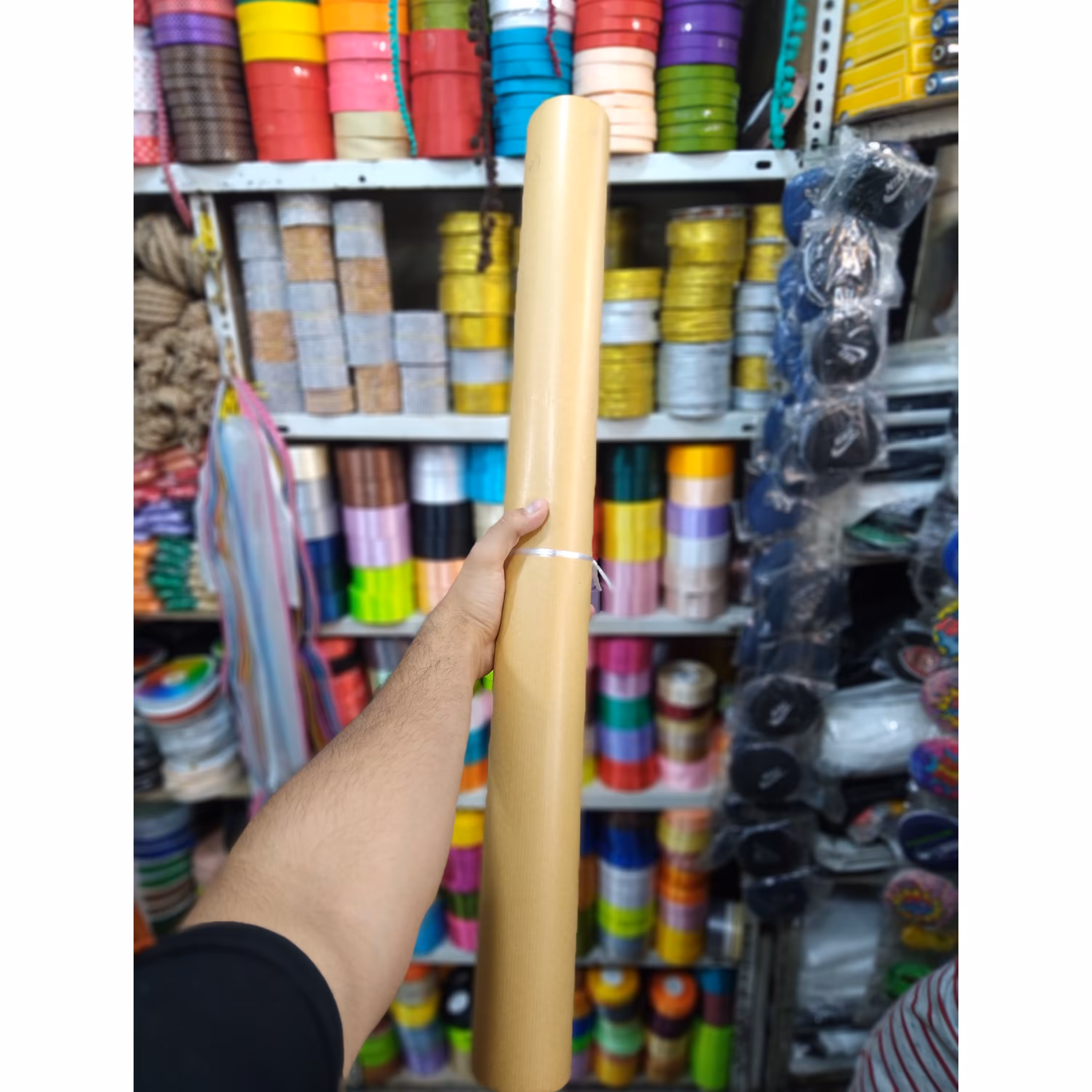 کاغذ الگو زرد نازک هندی (در هر کیلو 38 تا40 عدد ) (خرازی و خیاطی) (پس کرایه)