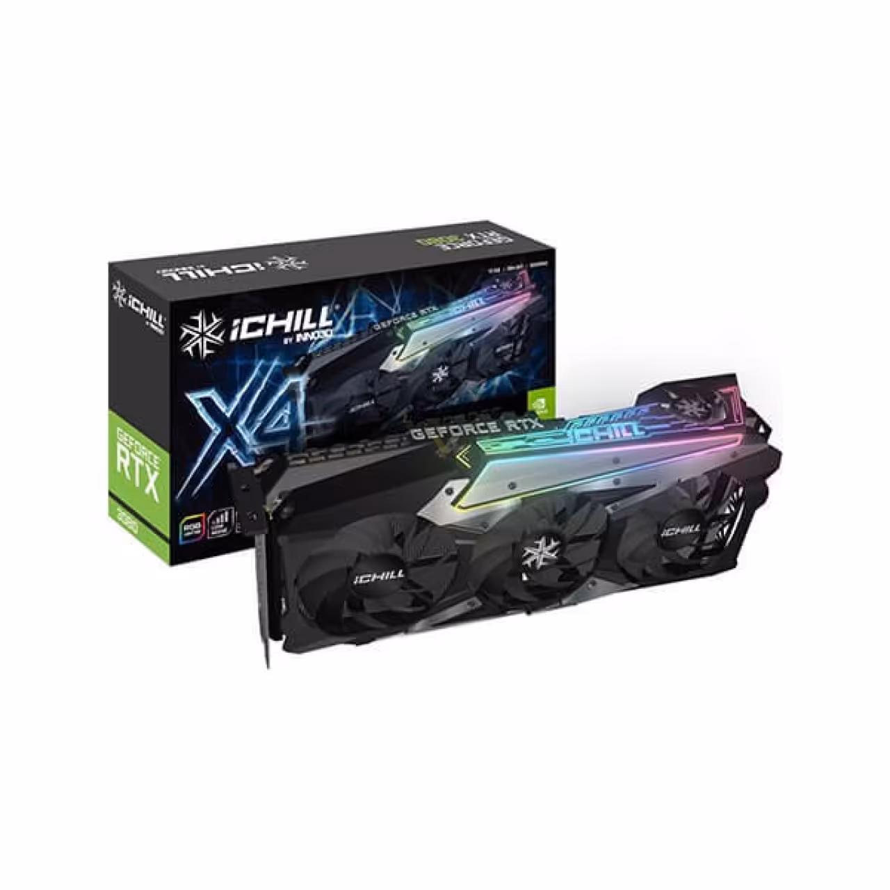 کارت گرافیکی(12GB) INNO3D GeForce RTX 3080 iCHILL X4 LHR