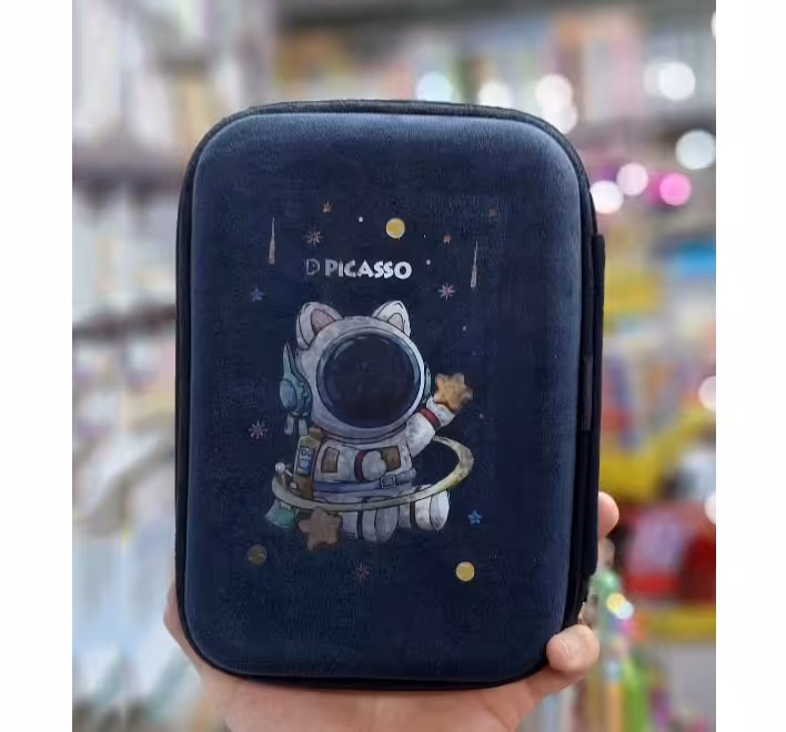 جامدادی تبلتی بزرگ مخمل طرح فضانورد