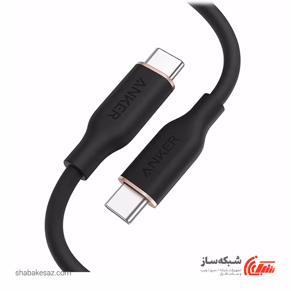 قیمت و خرید کابل Type C انکر Anker PowerLine III flow - شبکه ساز