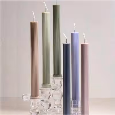 شمع قلمی شیاردار کد 3001