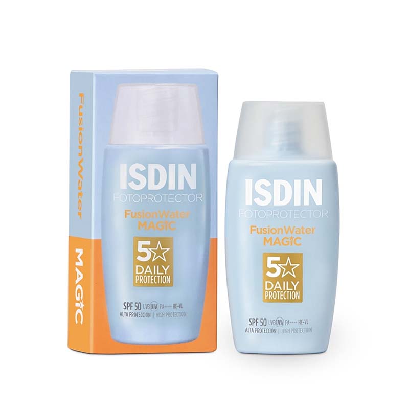 ضدآفتاب فیوژن واتر SPF 50 ایزدین مدل MAGIC حجم 50 میل | خرید+قیمت