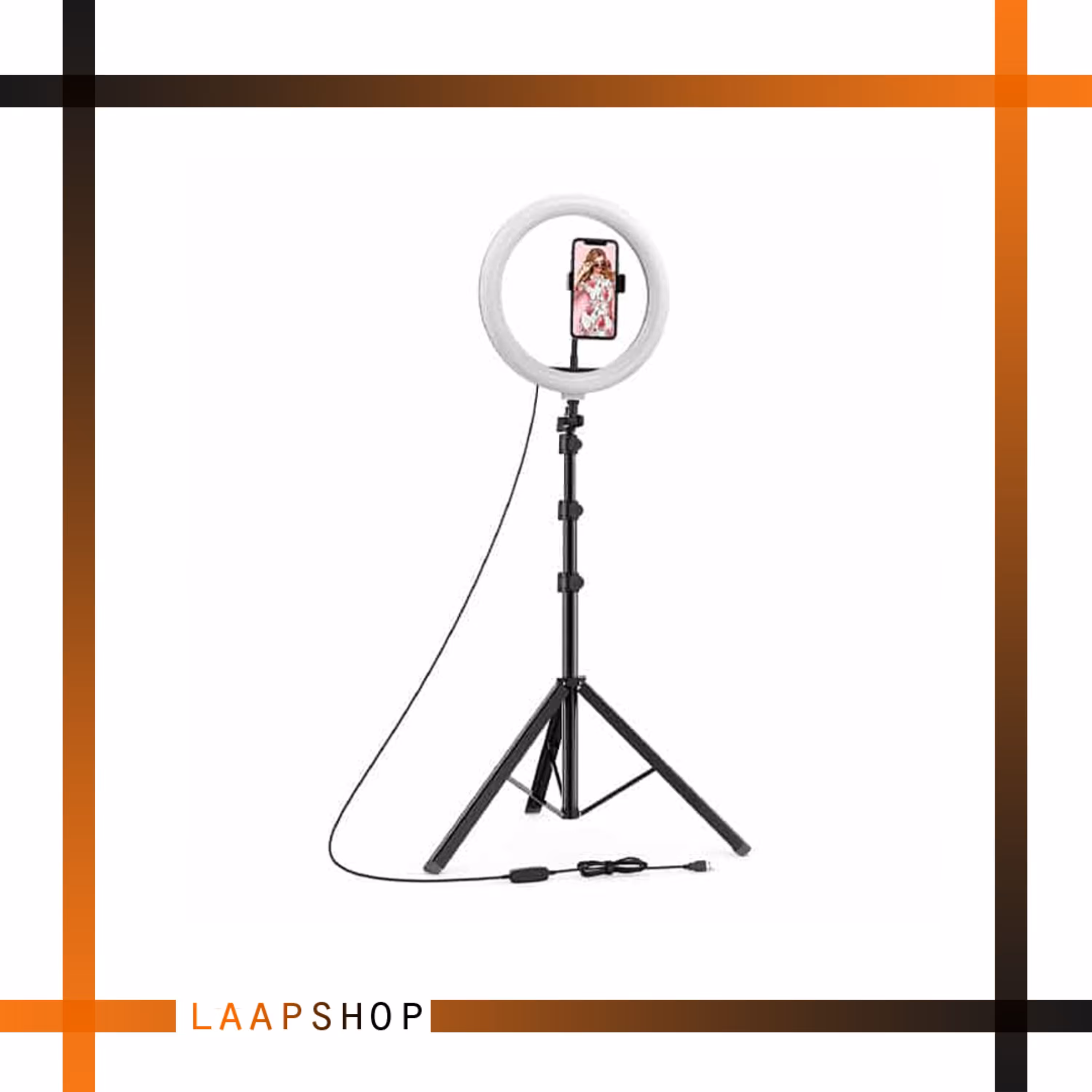 رینگ لایت حرفه ای مدل  همراه با پایه LC-330